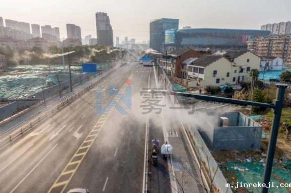 廊坊路灯杆喷雾降尘系统