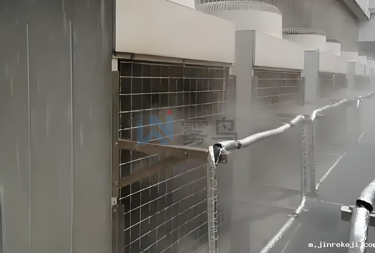 陕西机房空调喷雾降温节能系统装置案例