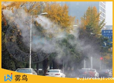 路灯杆喷雾设备